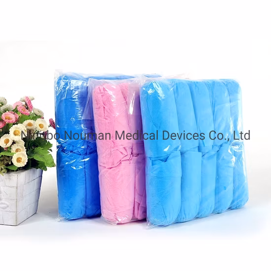 Factory Medical Hospital Waterproof Nonwoven PP Anti Slip Dust Foot Shoe Cover